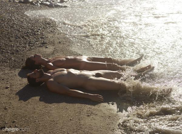 Image #6 from the gallery Charlotta and Alex sex on the beach