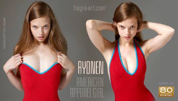 Ryonen amerikansk tøj pige
